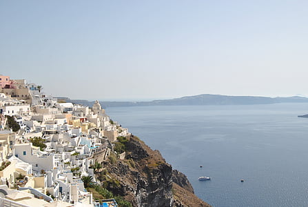 planine, grad, Grčka, putovanja, arhitektura, priroda, krajolik