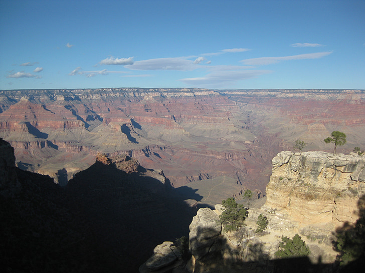 paysage, voyage, taches, Tourisme, visites, Parc national du grand canyon, grand canyon