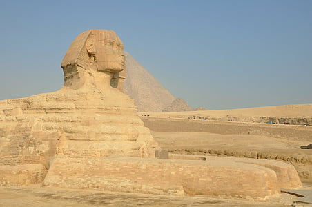 Egypte, woestijn, Egyptische tempel, Giza, piramides, hiërogliefen, kamelen