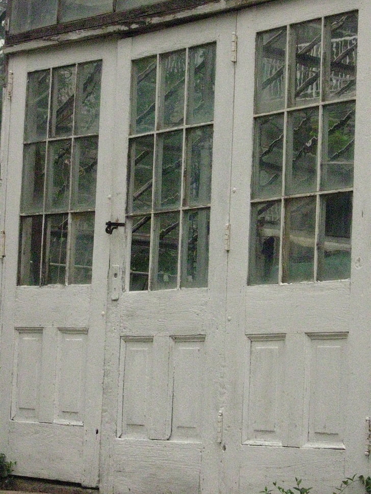 deuren, Windows, antieke, het platform, oude, Vintage
