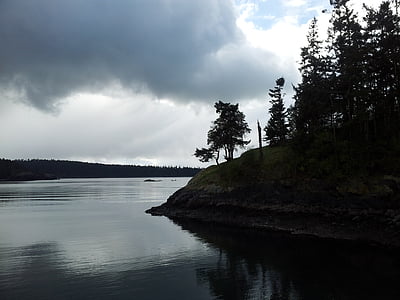 île, eau, vacances, belle, nature, Sky, mer