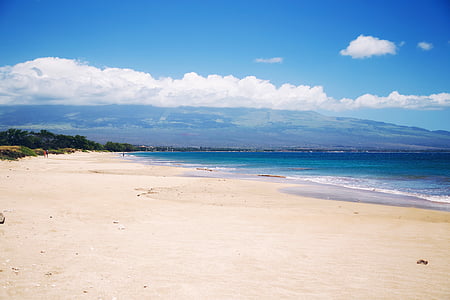 Playa, arena, Costa, agua, Océano, mar, azul