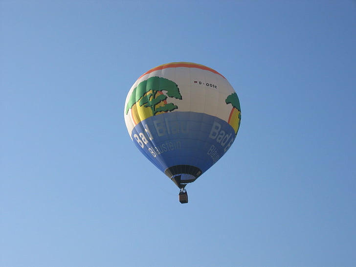 hete luchtballon, ballon, ballon, lucht sport, hemel, station, opkomst