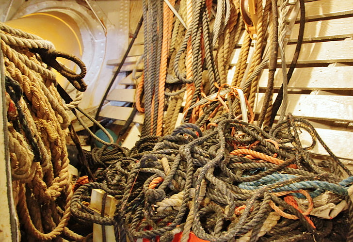 ropes, rope, cordage, dew, tross, fixing, knot