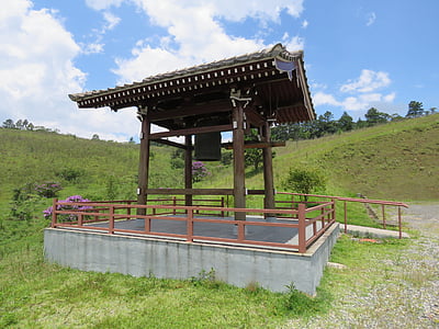 zvonec, budistični tempelj, ibiuna Sao paulo