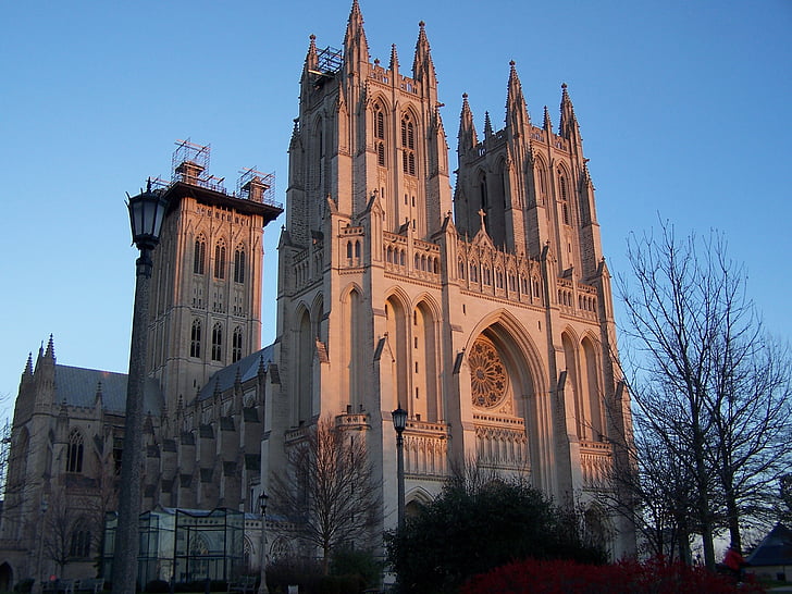 nazionale, Cattedrale, architettura, Washington, DC, episcopale