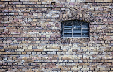 window, wall, old, building, stone, bricks, texture