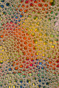 泡沫, 宏观, 摘要, 液体, 几点思考, 艺术, 浮动