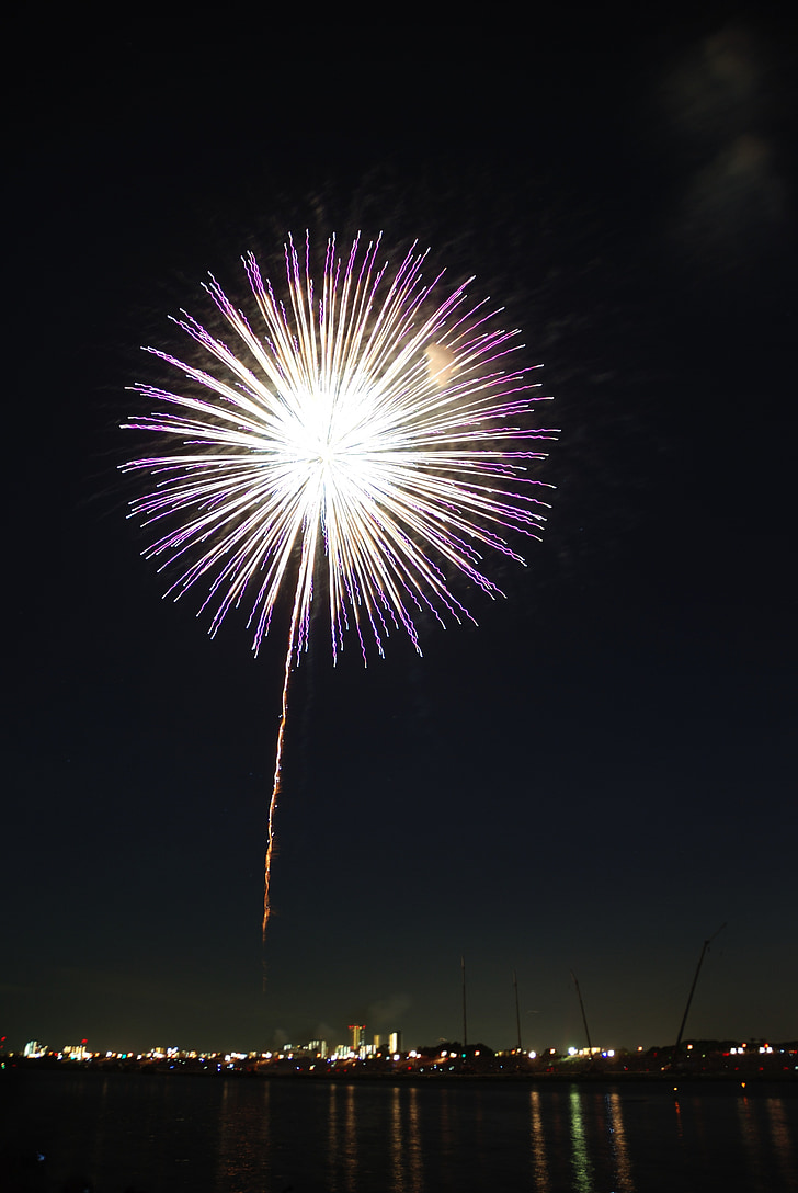 fireworks, hanabi, colorful, celebration, color, exploding, explosion