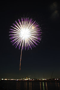 vuurwerk, Hanabi, kleurrijke, viering, Kleur, exploderende, explosie