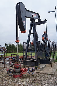 pumpjack, нефти, шахта