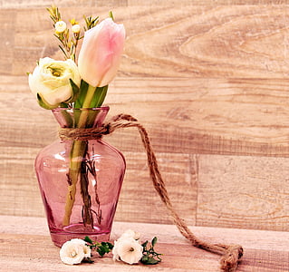 tulips, ranunculus, vase, flowers, flower vase, spring flowers, spring
