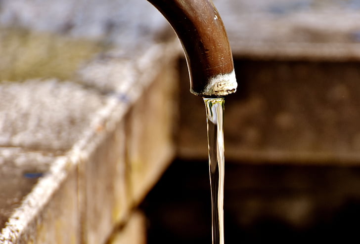 robinet, vechi, apa, jet de apă, apă curentă, fântână de apă, inoxidabil