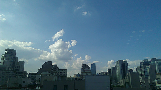 Seocho-dong, céu, edifício