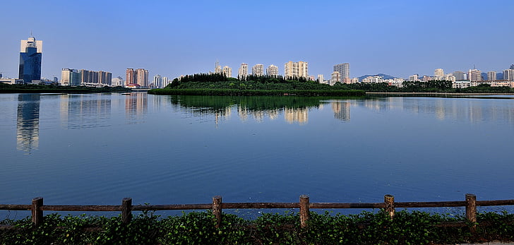 Xiamen, Gulangyu ø, landskab