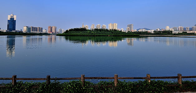 Xiamen, illa de Gulangyu, paisatge