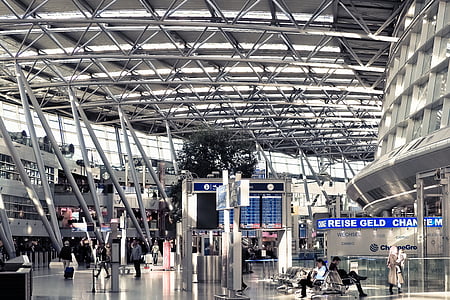 het platform, interieur design, gebouw, binnenkant, Düsseldorf, moderne, formulier