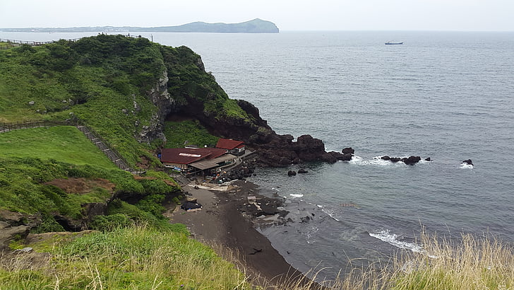 Shiroyama hiji la vetta, Casa di sashimi, Isola di Jeju