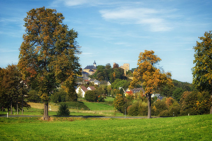 Германия, пейзаж, живописные, Природа, за пределами, Осень, Осень