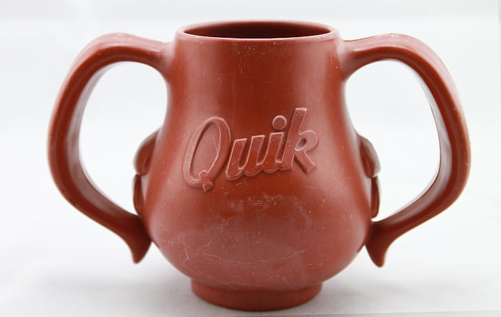 nestle quick mug, vintage mug, antique, mug, rabbit, children's memorabilia, cup