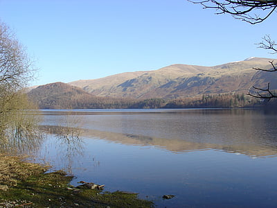 lakes, lake district, nature, water, reflection, calm, tranquil