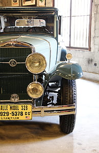 støtfanger bilen, bil, klassisk, Museum, gamle, Vintage