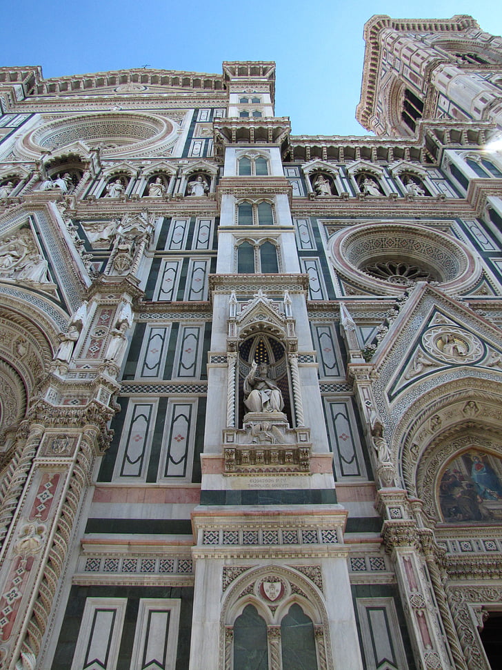 Firenze, Dome, kirkko, Kiva, upea, keskeinen torcello di santa maria del fiore, katedraali