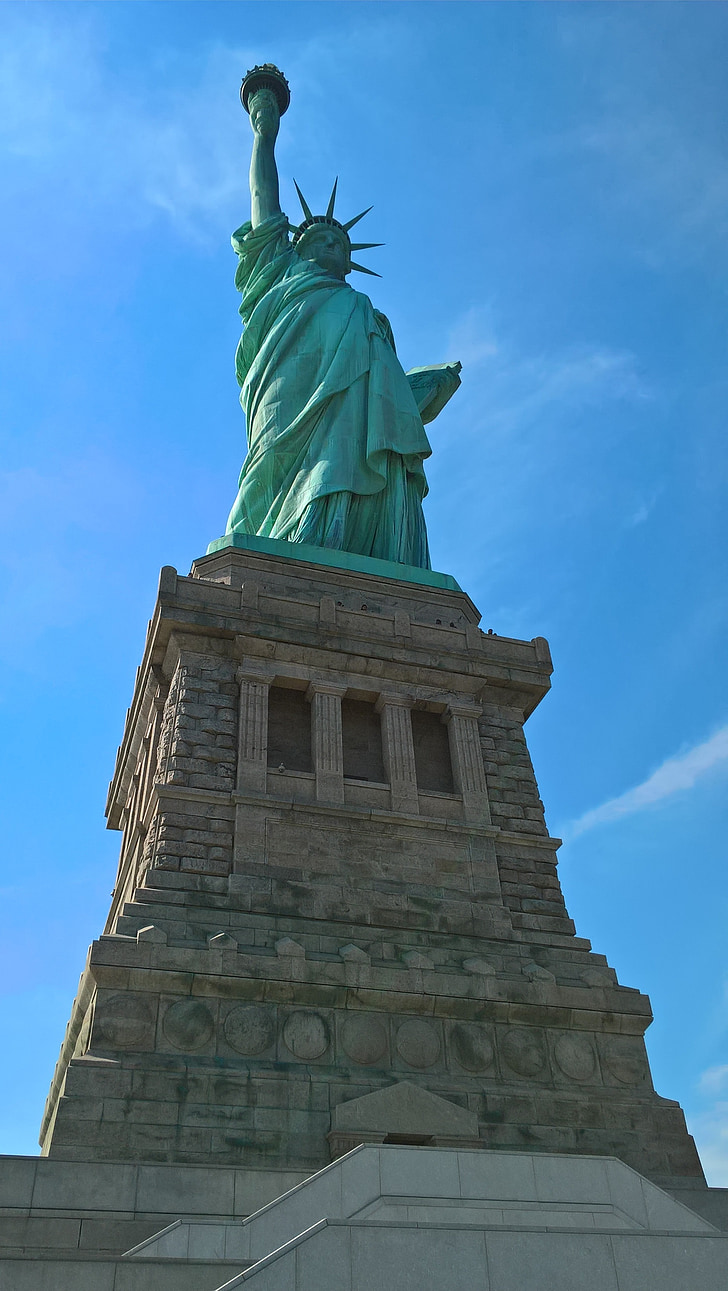 Statuia, Liberty, Dom, celebru, Statele Unite ale Americii