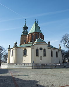 Basilica, Cathedral, arhitektuur, religioon, katoliku, Poola, kirik