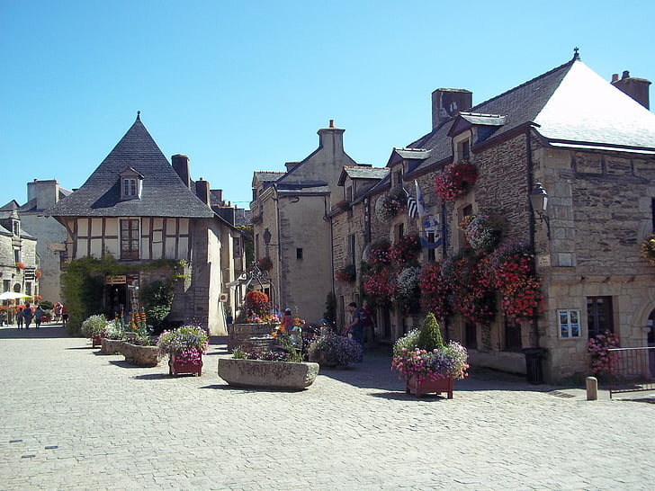 Brittany, stāstu mājas, mājas, Francija