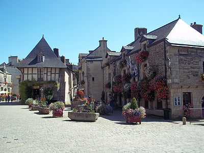 Bretagne, verhaal huizen, huizen Frankrijk