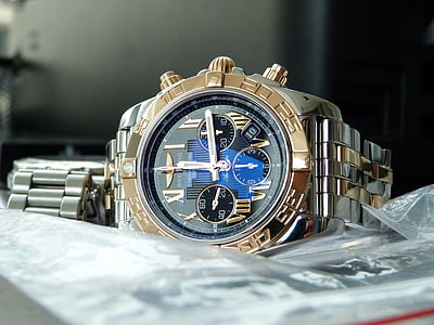 veure, Breitling, veure, mascle, accessoris, rellotge del braç, rellotge
