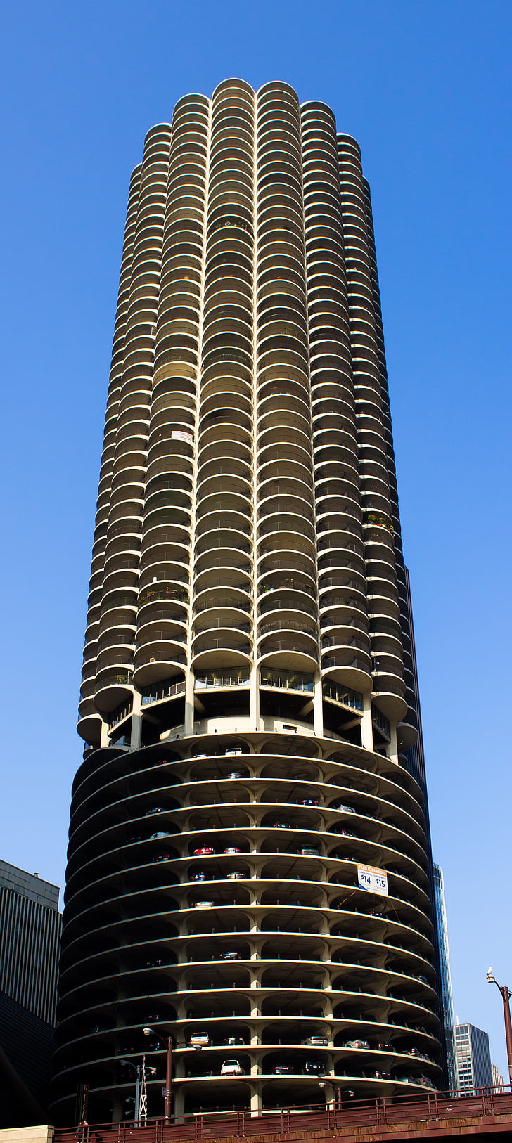 resor, Chicago, byggnad, USA