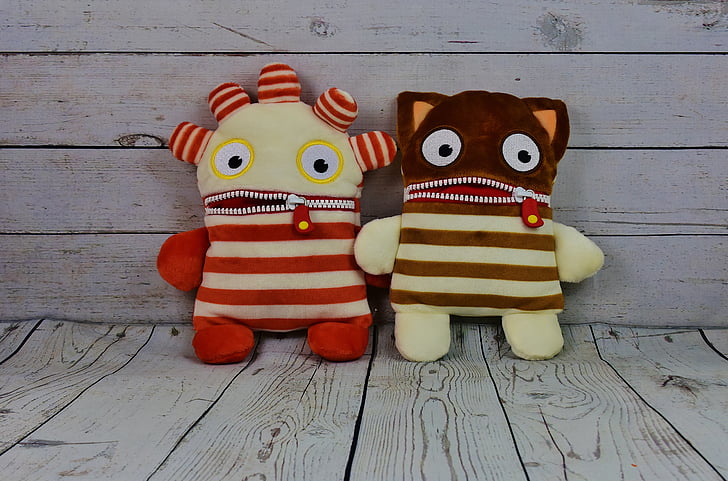 worry about hog, for two, ensure püppchen, plush, funny, cute, toys