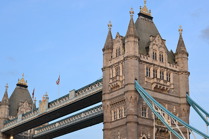 Brücke, London, Tower bridge, England, Vereinigtes Königreich, Orte des Interesses, touristische Attraktion