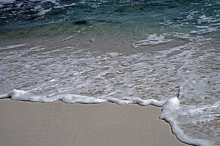 stranden, vågor, havet, vatten, Holiday, Ocean, Sand
