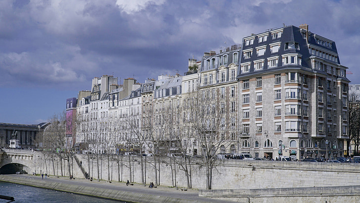 Pariisi, rakennus, taivas