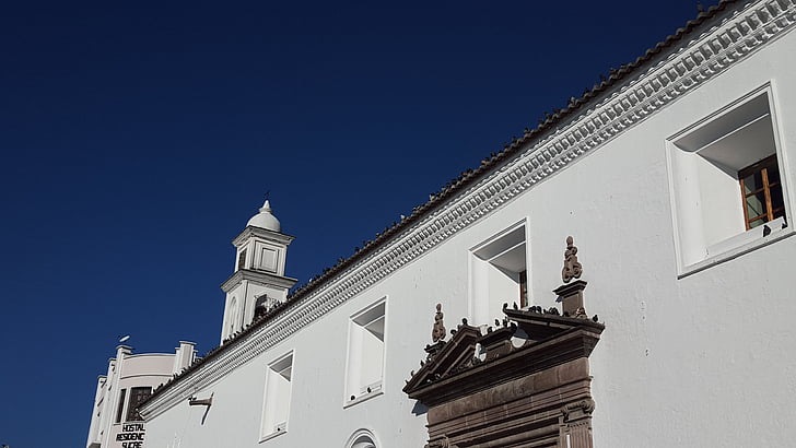 templom, san francisco, Quito, Ecuador