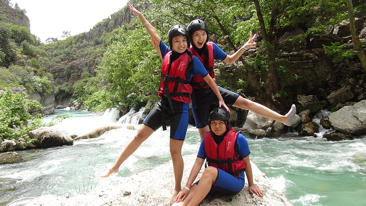 rafting, Cestovanie, rieka