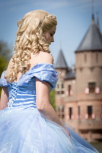 dongeng, model, Cinderella, fantasi, misterius, Castle, Disney