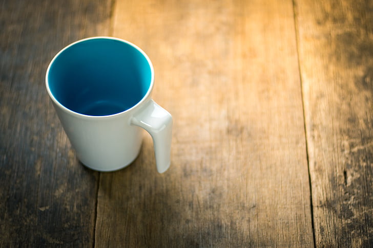background, beverage, blue, brown, café, coffee, coffee cup