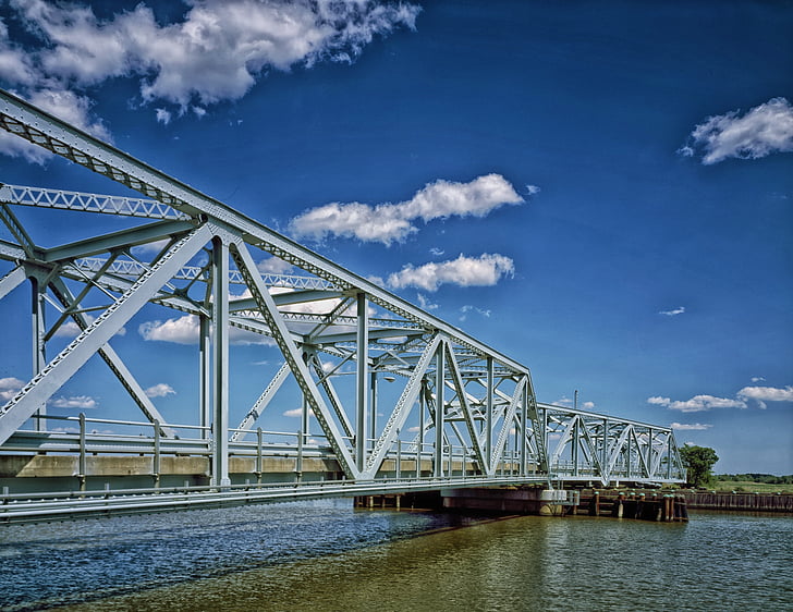 Podul Dover, Maryland, arhitectura, punct de reper, istoric, cer, nori