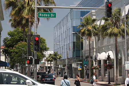 beverly hills, rodeo drive, california, usa