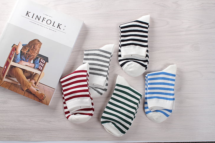 colored socks, striped control, japanese, sock, black, stripes, woman
