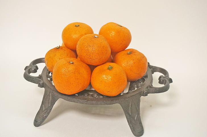 Mandarin, sitrus, oransje, frukt, Clementine