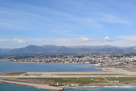 Airfield, Pietų Prancūzijoje., Monte Karlas, Miestas, turizmo, prabanga, Monakas