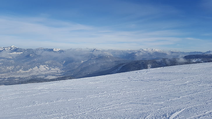 Ski, landasan pacu, Tyrol, musim dingin, Ski, salju, olahraga musim dingin