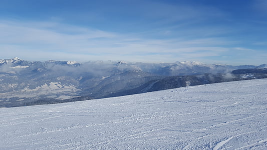 Ski, kiitotien, Tiroli, talvi, Hiihto, lumi, Talviurheilu