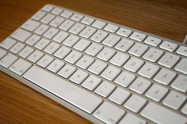 klávesnica, klávesnica, počítač, hardvér, podávač, elektronika, Počítačová klávesnica