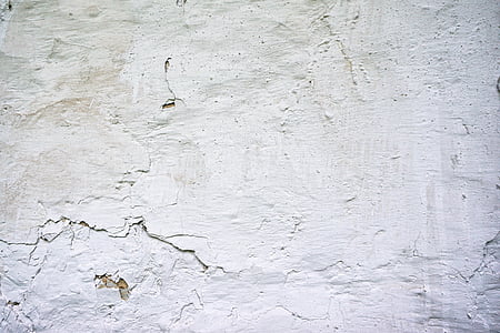 the background, texture, wall, white, old, cracks, old plaster
